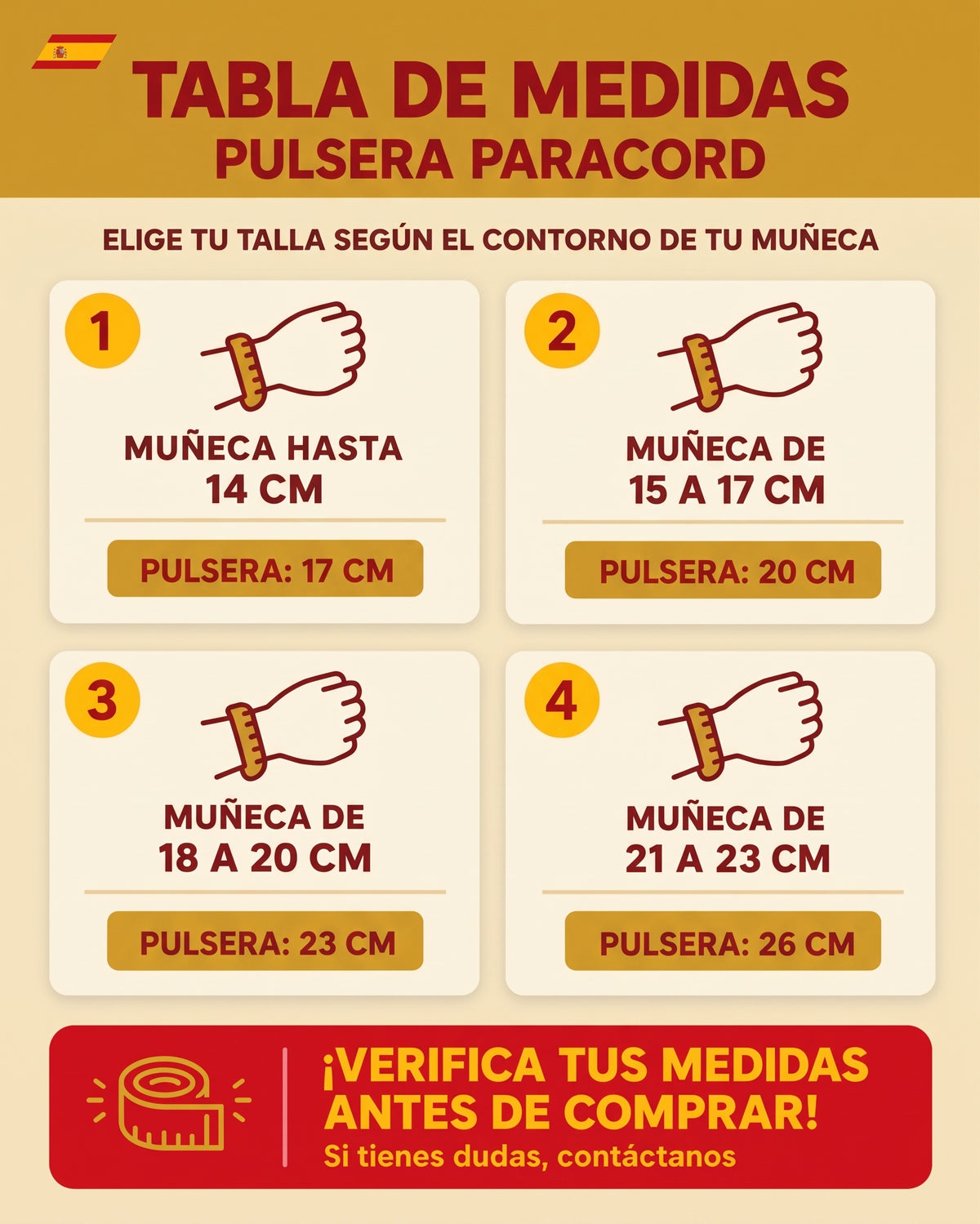 Pulsera paracord Falange Española