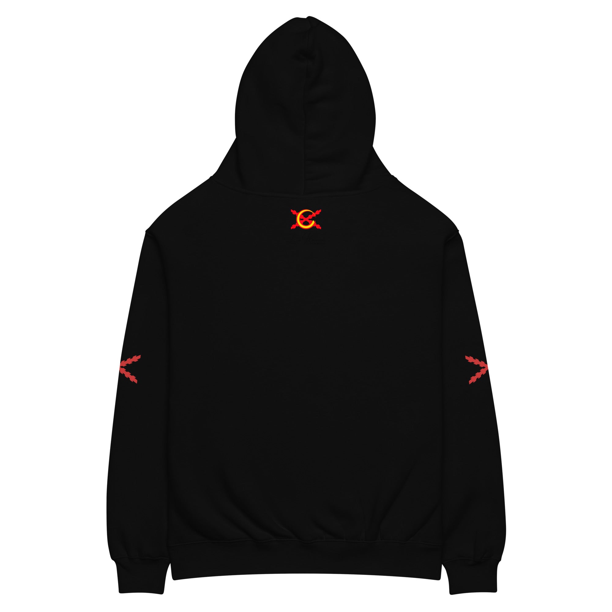 Sudadera Cruz de Borgoña oversize unisex - LaFlamencadeBorgoña