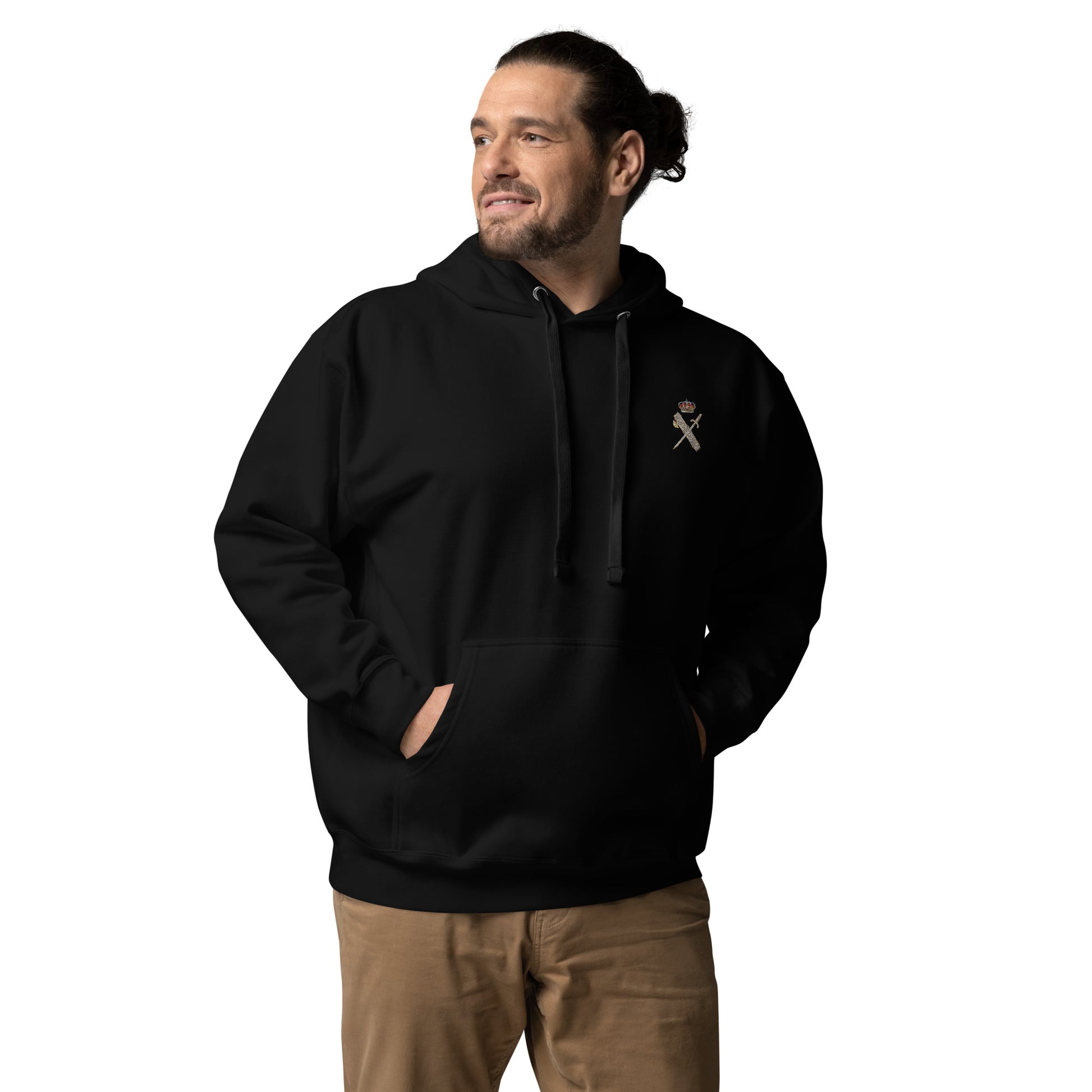 Comprar Sudadera Guardia Civil con capucha unisex (muchos colores) Bandera España La Flamenca de Borgoña Patricia Muñoz VOX