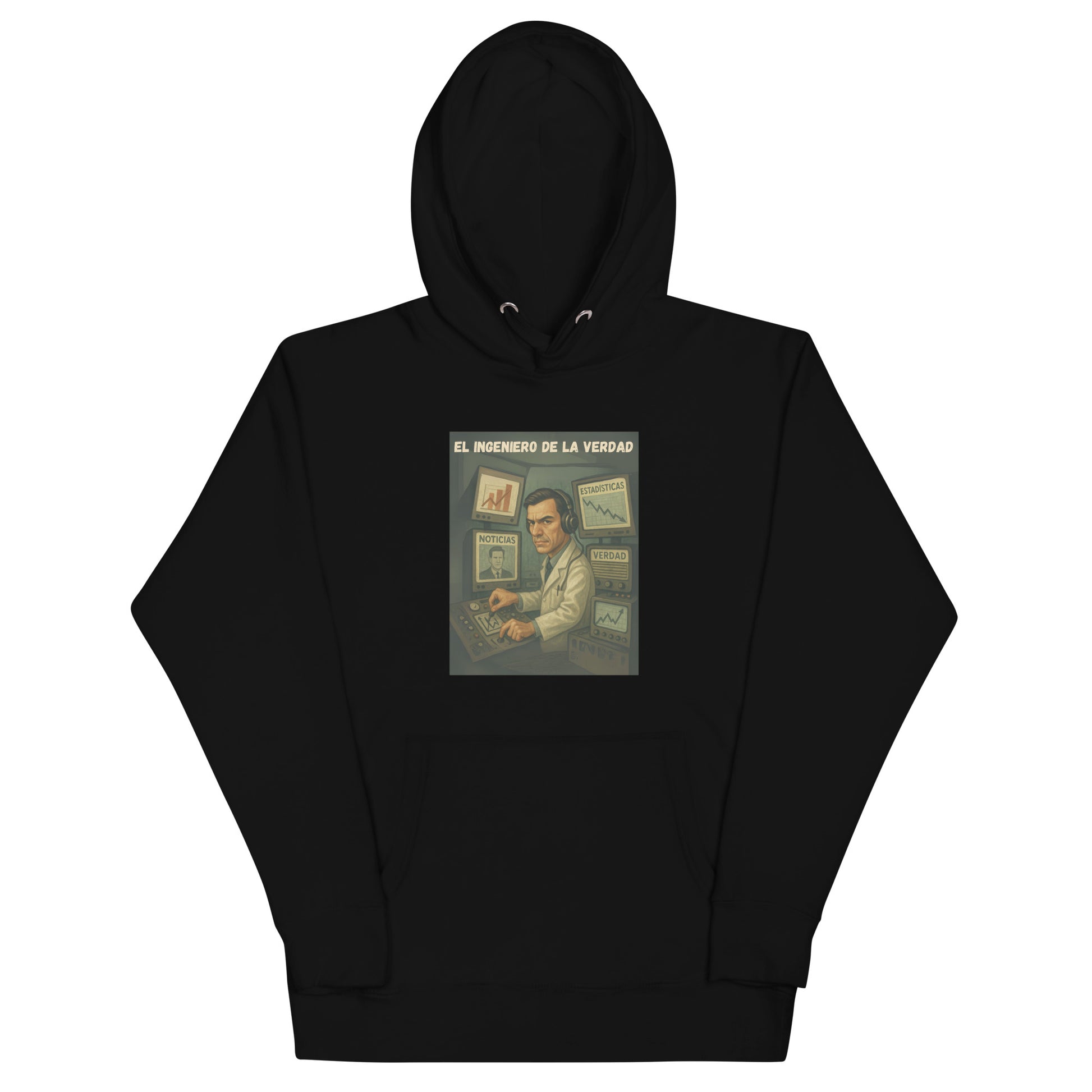 Comprar Sudadera "El ingeniero de la Verdad" Bandera España La Flamenca de Borgoña Patricia Muñoz VOX