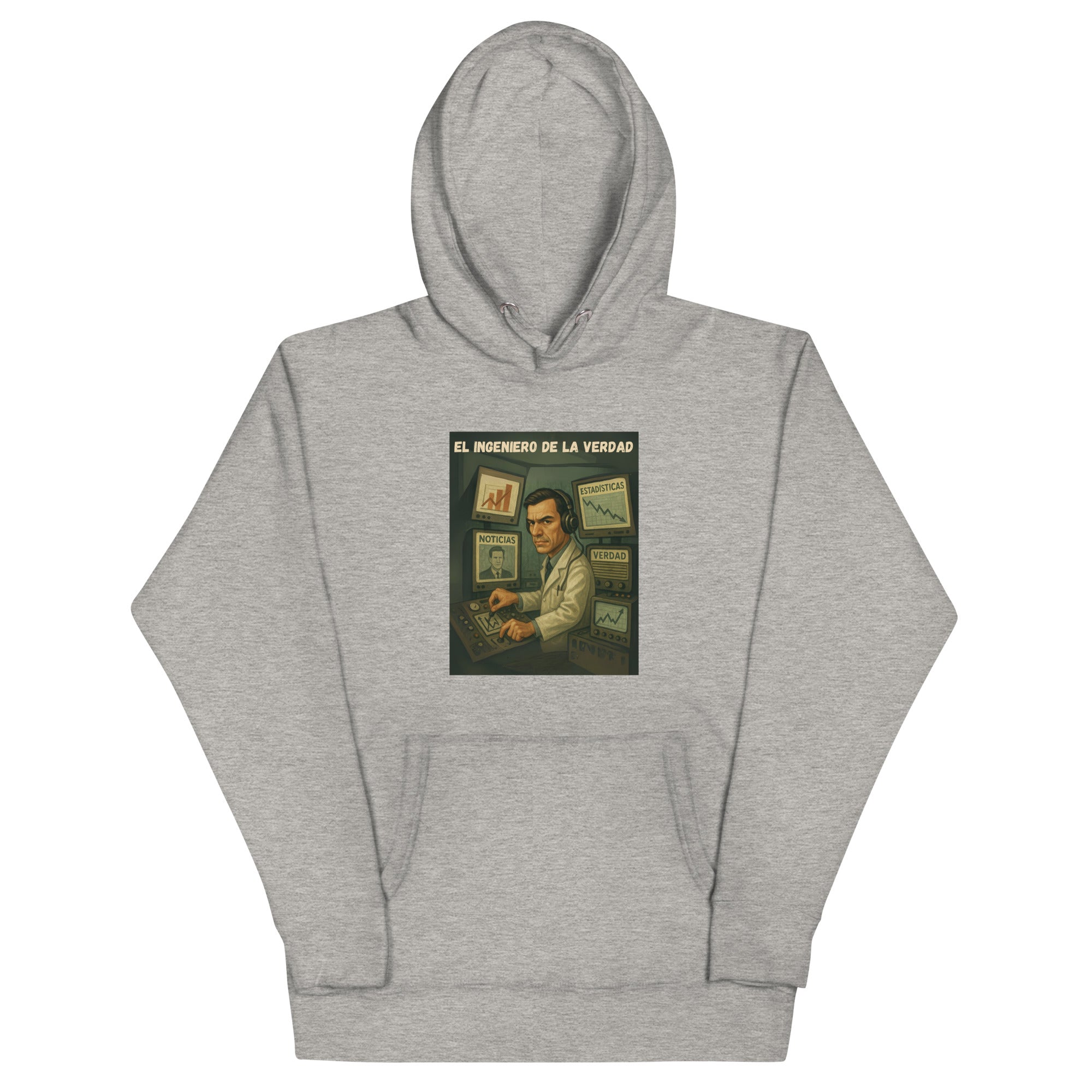 Comprar Sudadera "El ingeniero de la Verdad" Bandera España La Flamenca de Borgoña Patricia Muñoz VOX