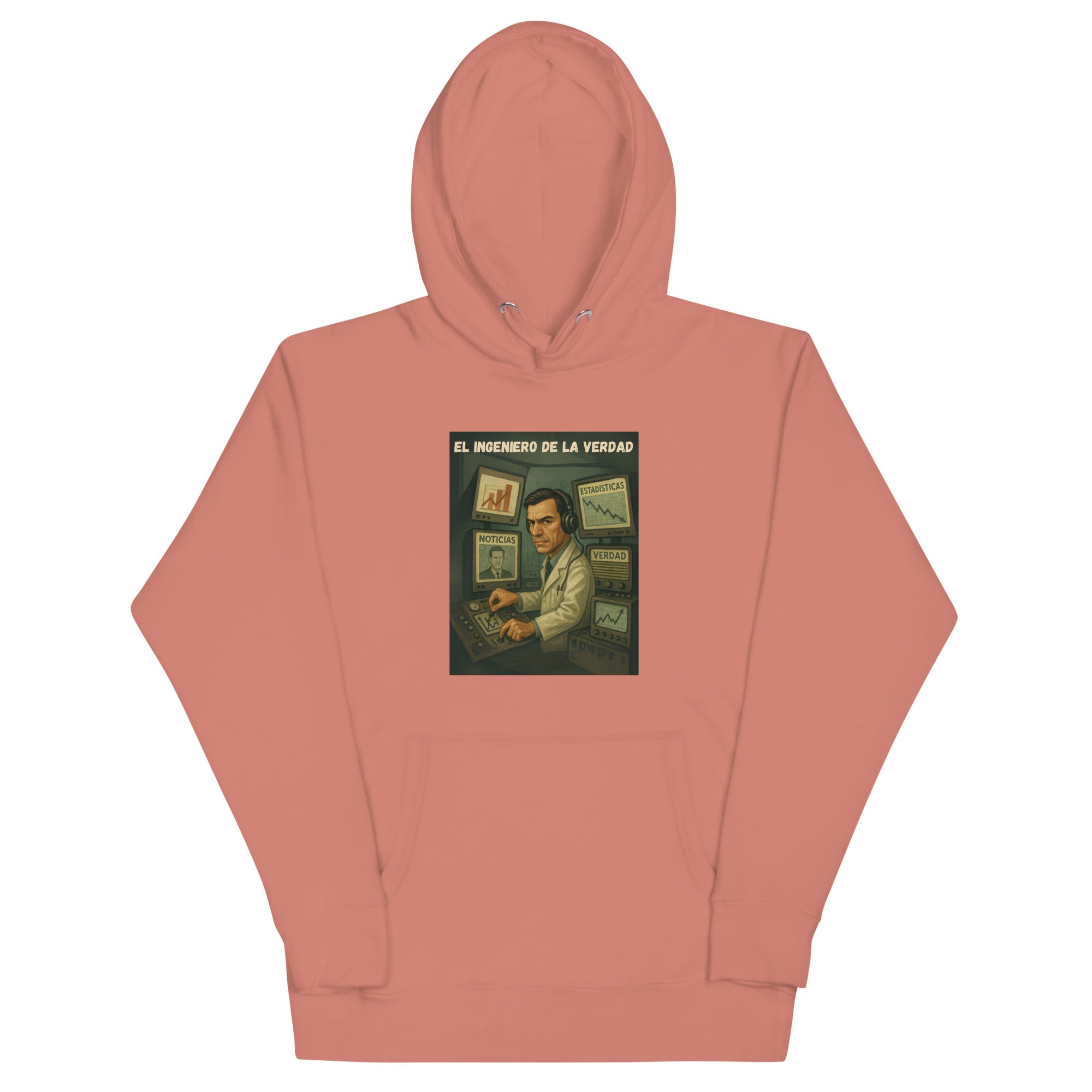 Comprar Sudadera "El ingeniero de la Verdad" Bandera España La Flamenca de Borgoña Patricia Muñoz VOX