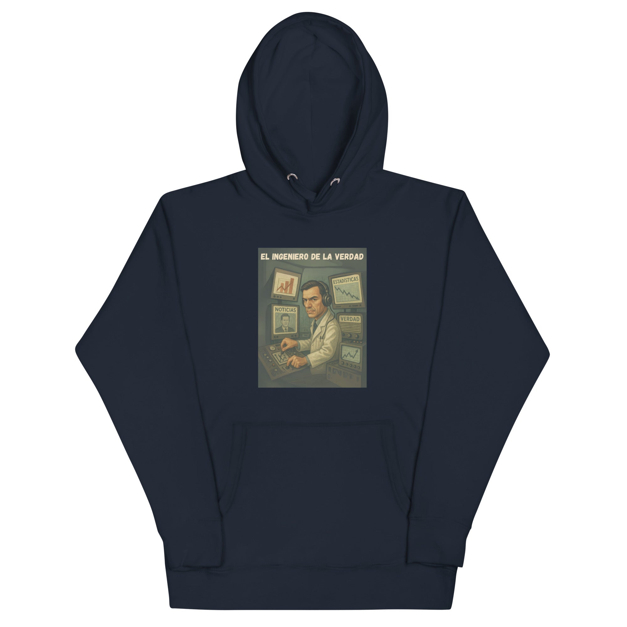 Comprar Sudadera "El ingeniero de la Verdad" Bandera España La Flamenca de Borgoña Patricia Muñoz VOX
