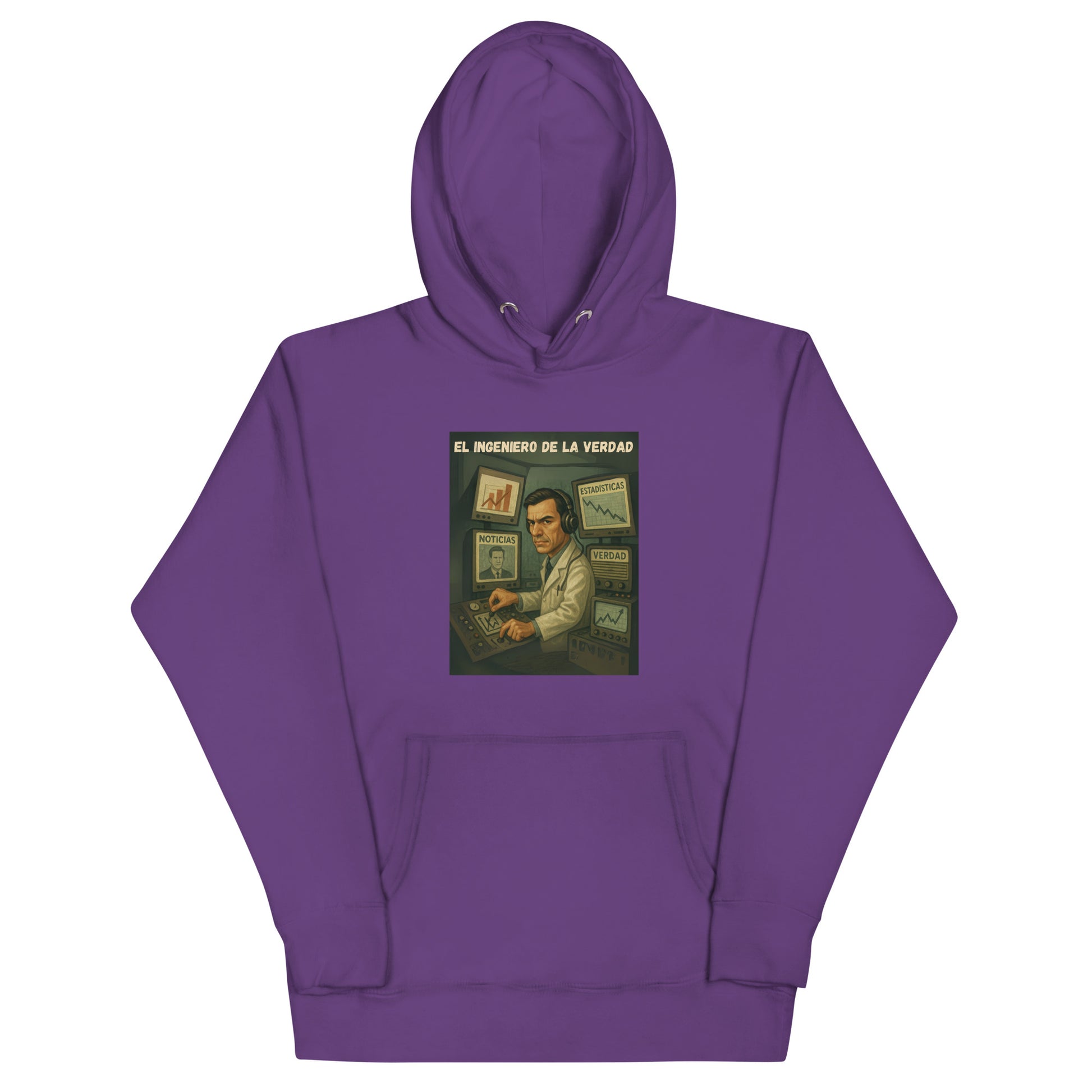 Comprar Sudadera "El ingeniero de la Verdad" Bandera España La Flamenca de Borgoña Patricia Muñoz VOX