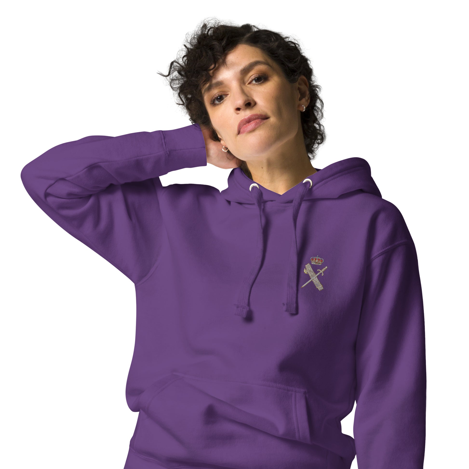 Comprar Sudadera Guardia Civil con capucha unisex (muchos colores) Bandera España La Flamenca de Borgoña Patricia Muñoz VOX