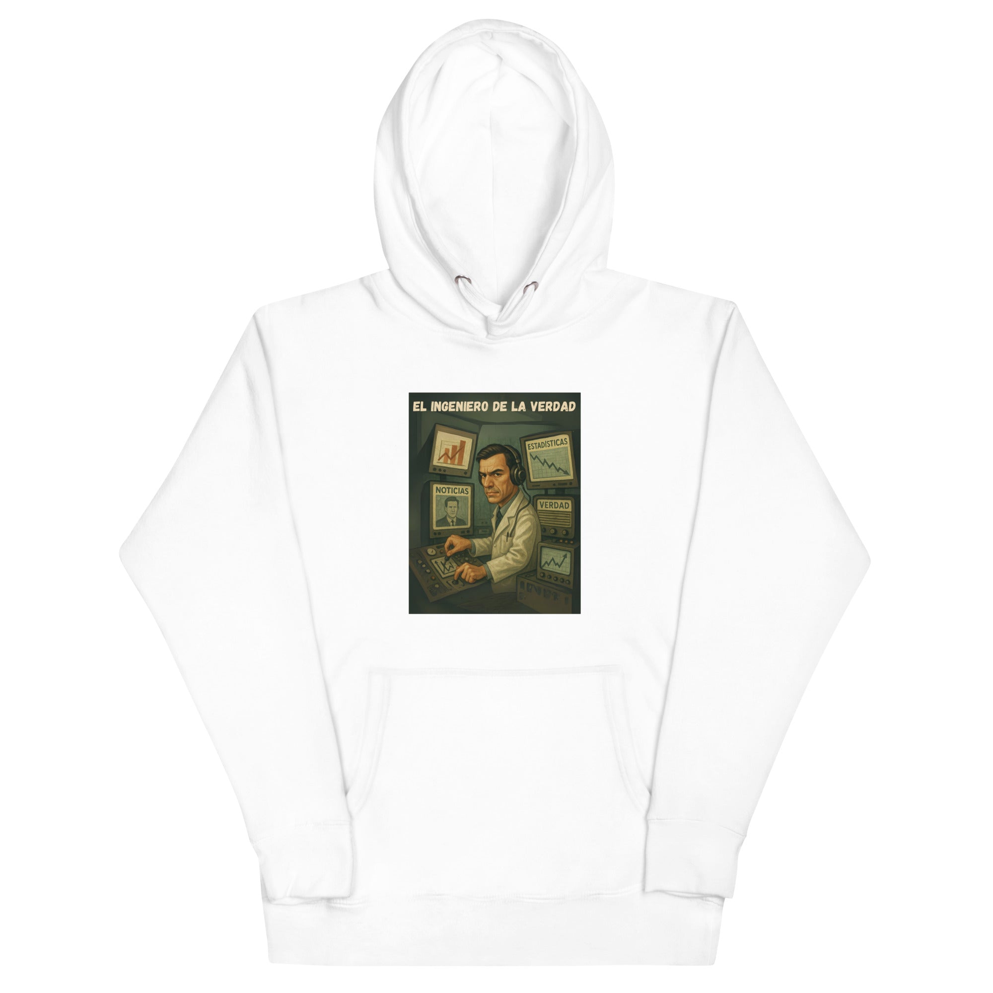 Comprar Sudadera "El ingeniero de la Verdad" Bandera España La Flamenca de Borgoña Patricia Muñoz VOX