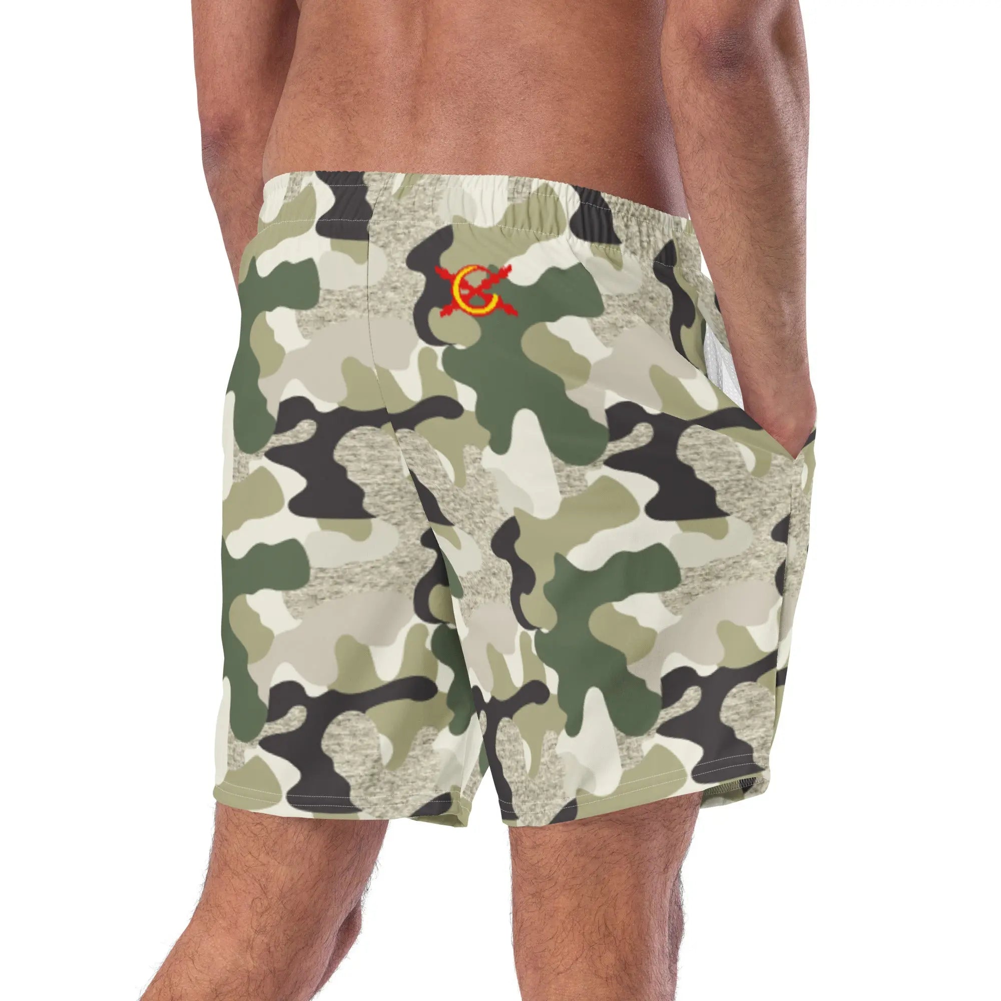 Comprar Bañador Camuflaje hombre Bandera España La Flamenca de Borgoña Patricia Muñoz VOX