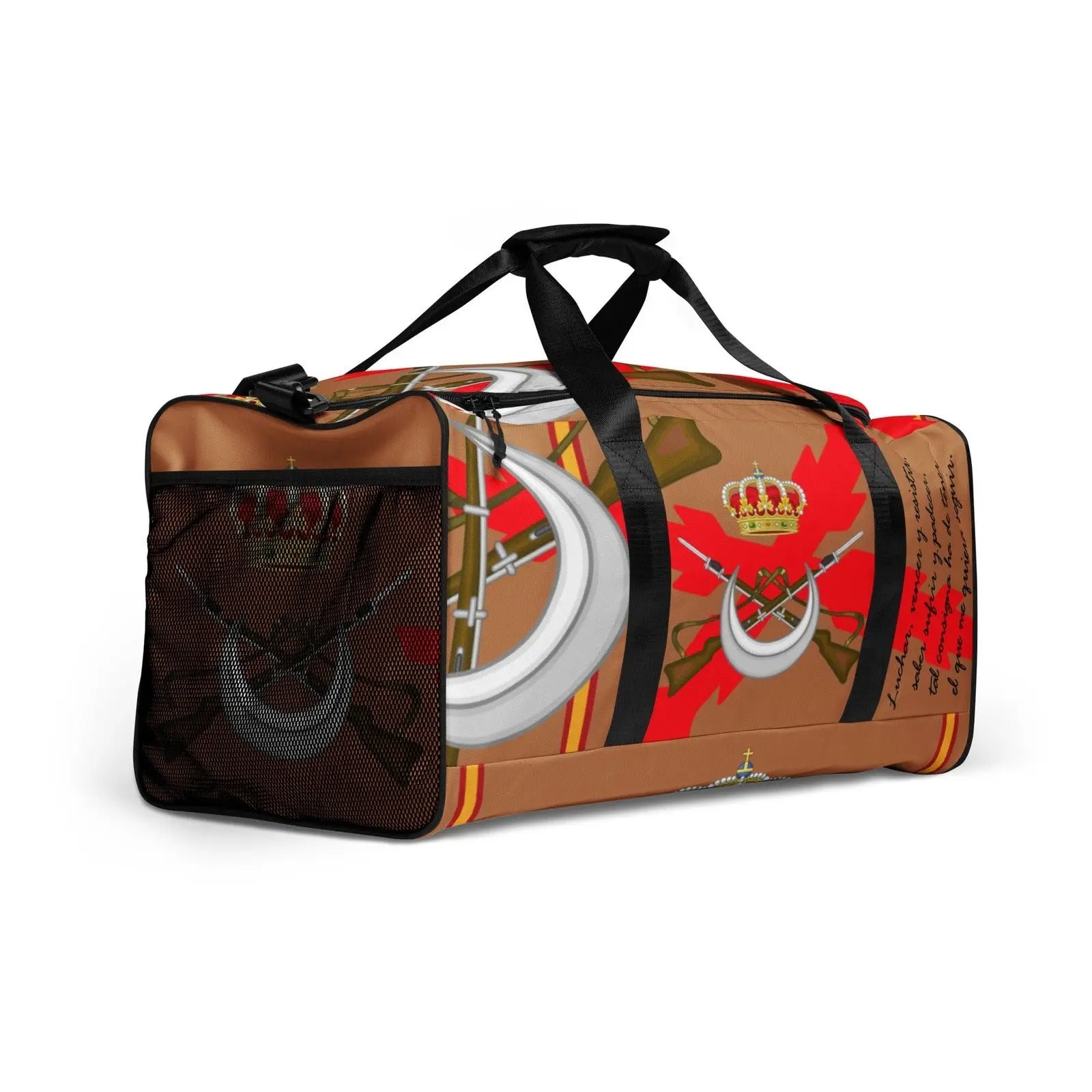 Comprar Bolsa de deporte Regulares Bandera España La Flamenca de Borgoña Patricia Muñoz VOX