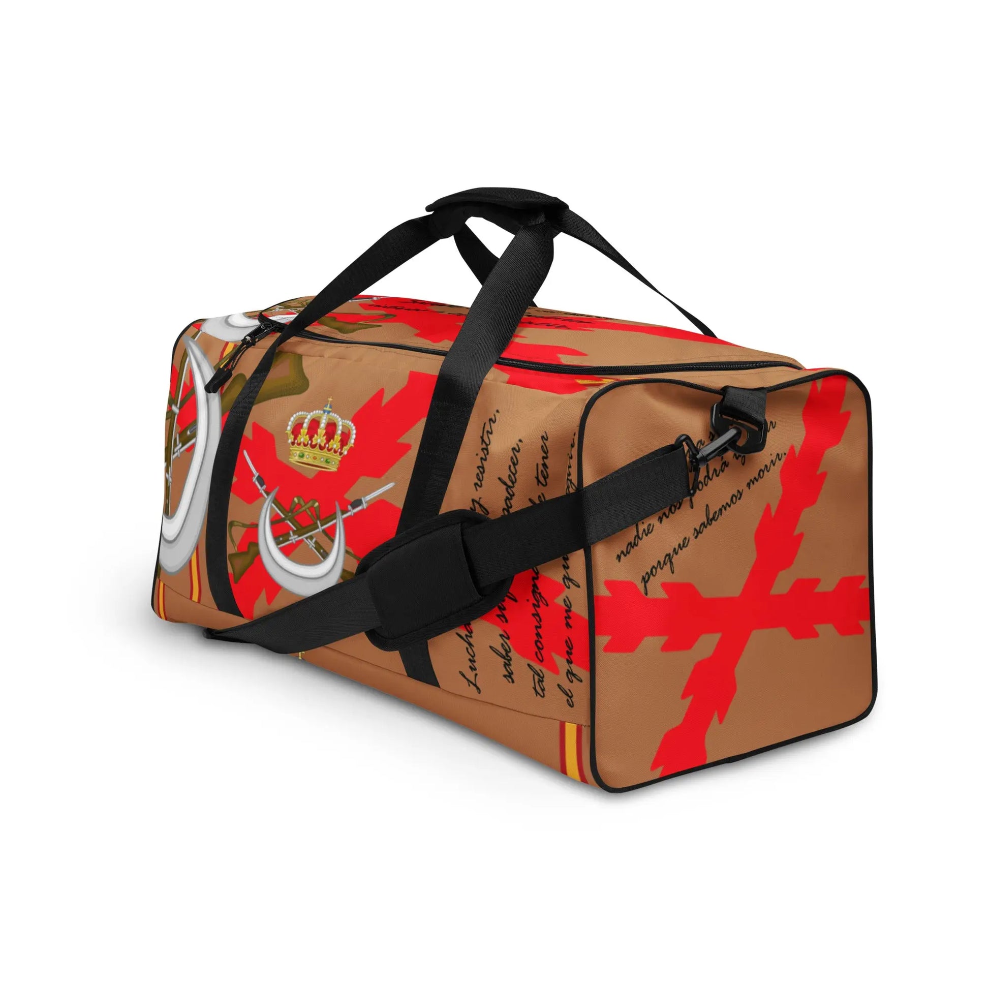 Comprar Bolsa de deporte Regulares Bandera España La Flamenca de Borgoña Patricia Muñoz VOX