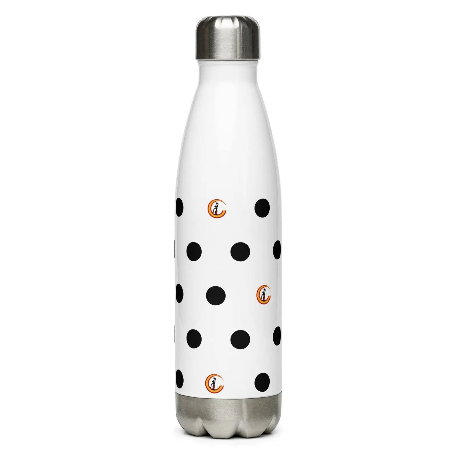 Comprar Botella acero inoxidable lunares flamencos Bandera España La Flamenca de Borgoña Patricia Muñoz VOX