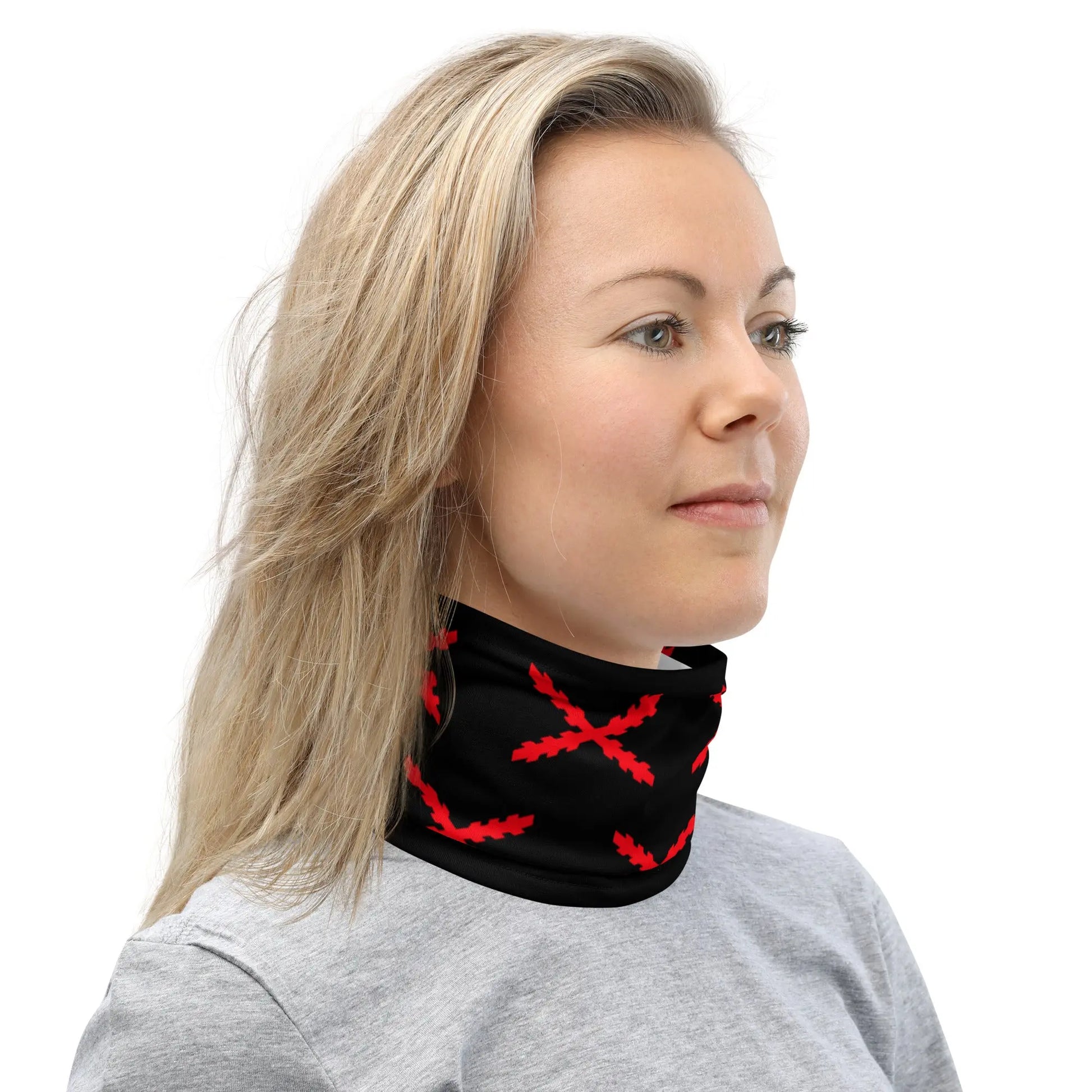 Comprar Braga de cuello Cruz de Borgoña Bandera España La Flamenca de Borgoña Patricia Muñoz VOX