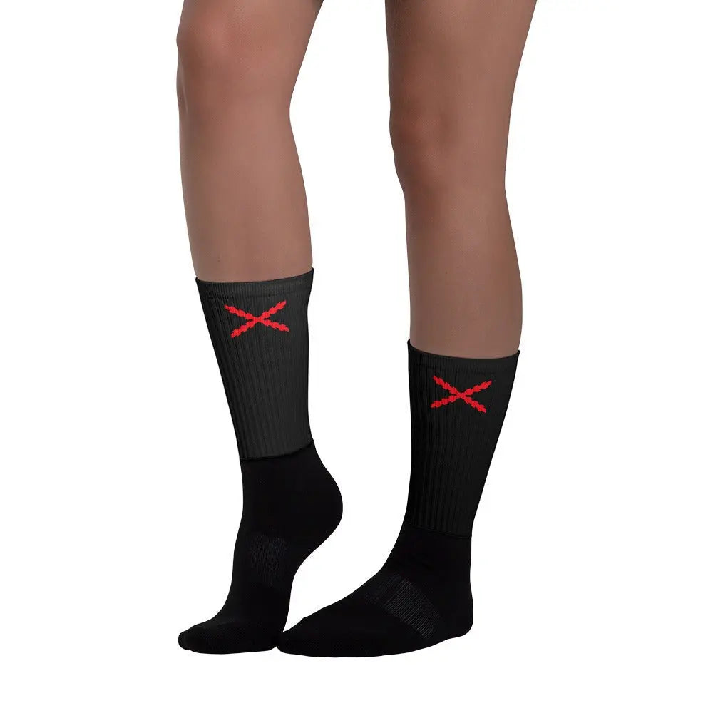 Comprar Calcetines Cruz de Borgoña Bandera España La Flamenca de Borgoña Patricia Muñoz VOX