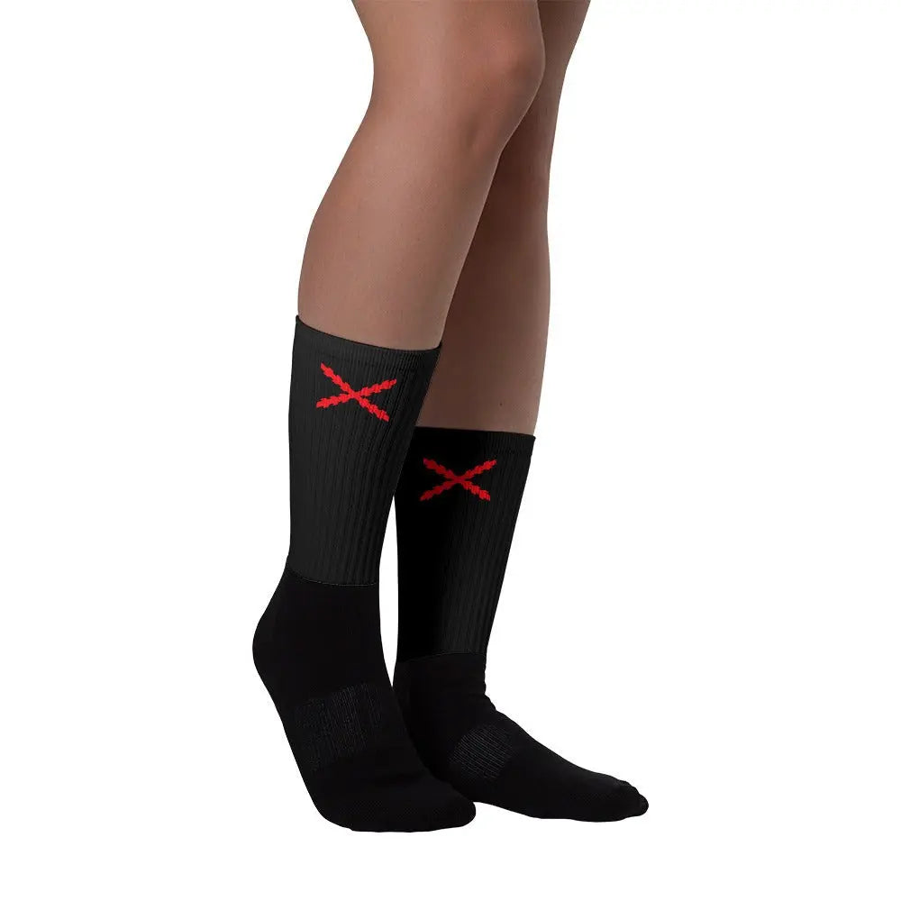 Comprar Calcetines Cruz de Borgoña Bandera España La Flamenca de Borgoña Patricia Muñoz VOX