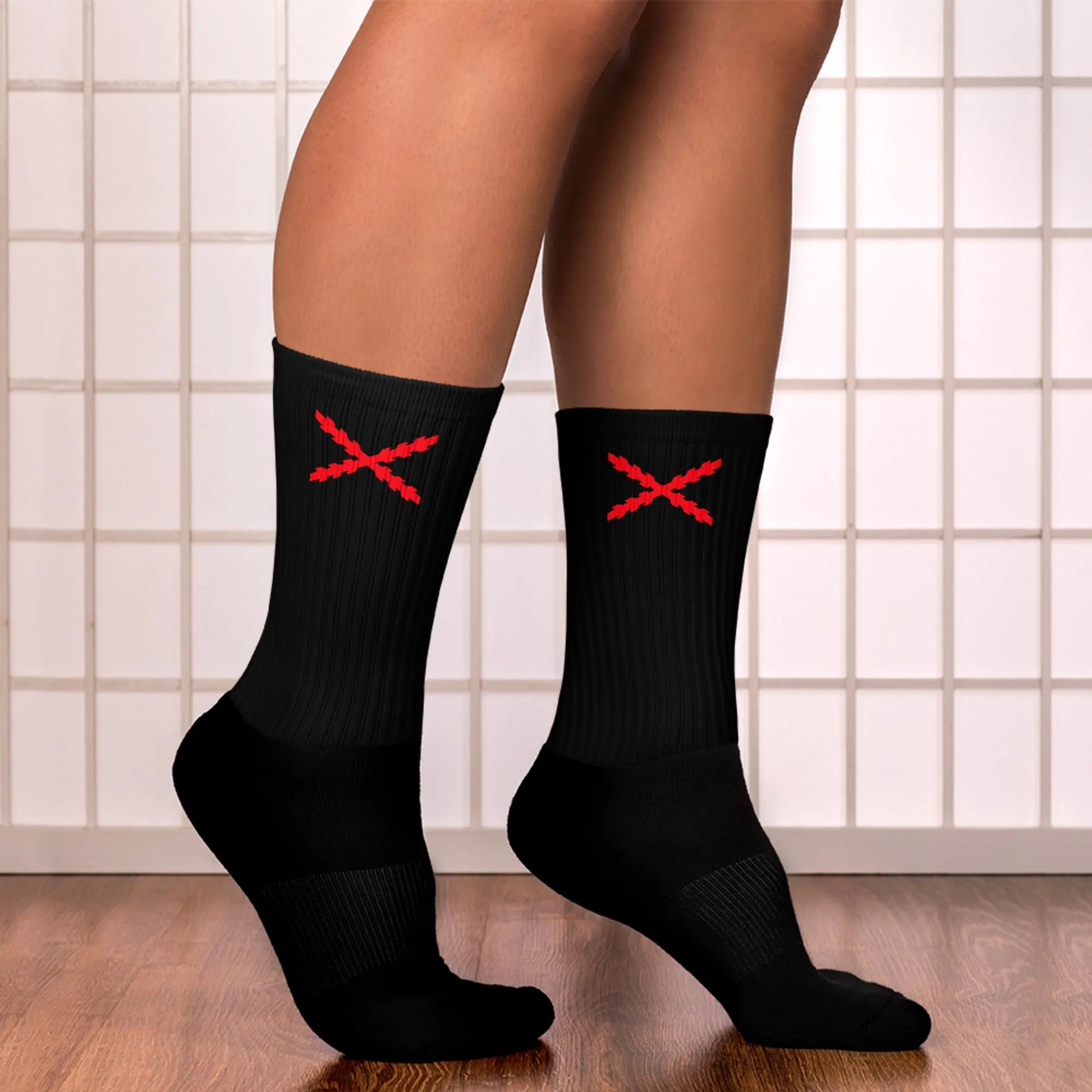 Comprar Calcetines Cruz de Borgoña Bandera España La Flamenca de Borgoña Patricia Muñoz VOX