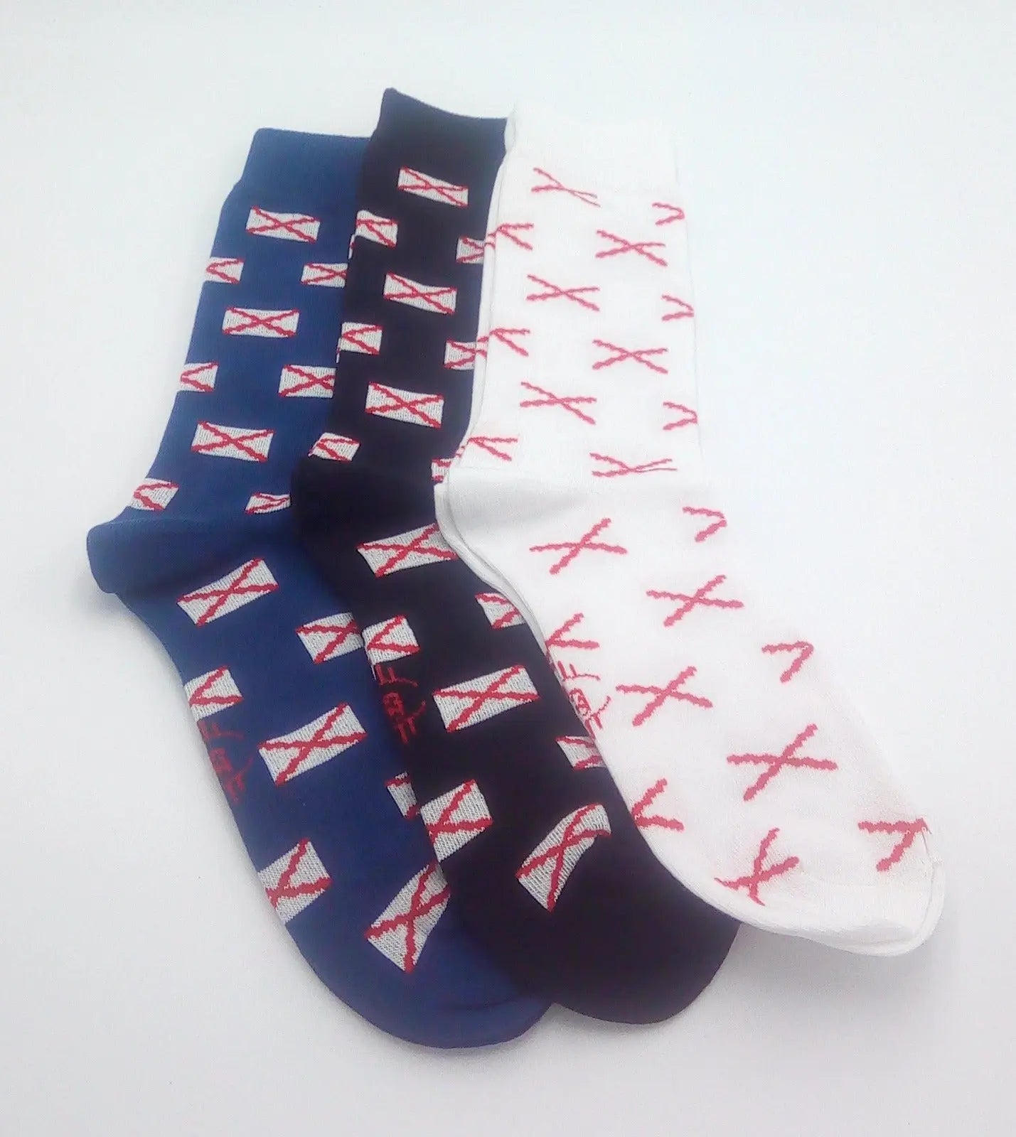 Comprar Calcetines Cruz de Borgoña negro - talla única Bandera España La Flamenca de Borgoña Patricia Muñoz VOX