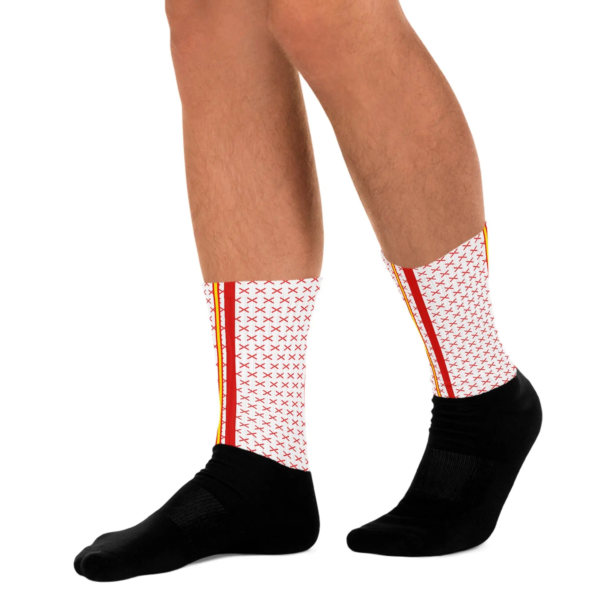 Comprar Calcetines Cruz de Borgoña y bandera España Bandera España La Flamenca de Borgoña Patricia Muñoz VOX
