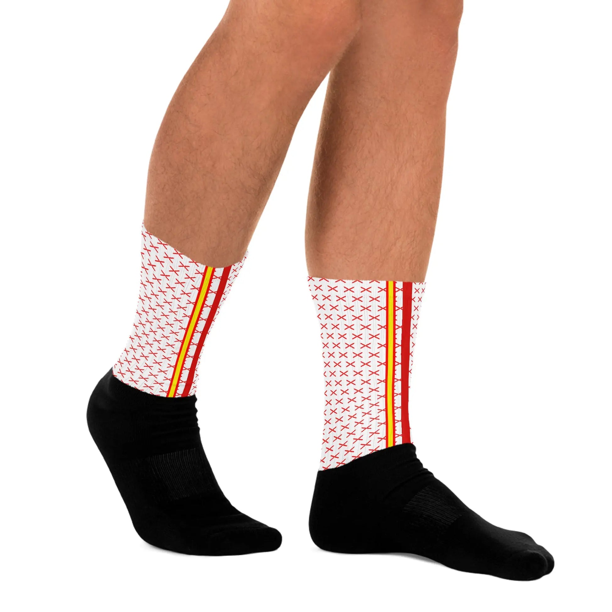 Comprar Calcetines Cruz de Borgoña y bandera España Bandera España La Flamenca de Borgoña Patricia Muñoz VOX