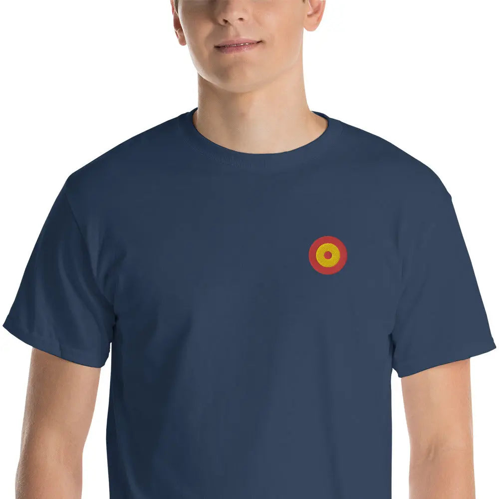 Comprar Camiseta Escarapela de España Unisex manga corta Bandera España La Flamenca de Borgoña Patricia Muñoz VOX