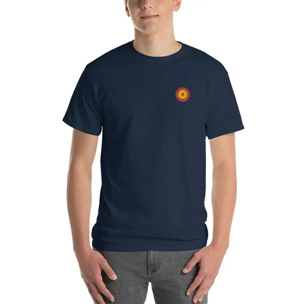 Comprar Camiseta Escarapela de España Unisex manga corta - Talla S- OFERTA La Flamenca de Borgoña Bandera España