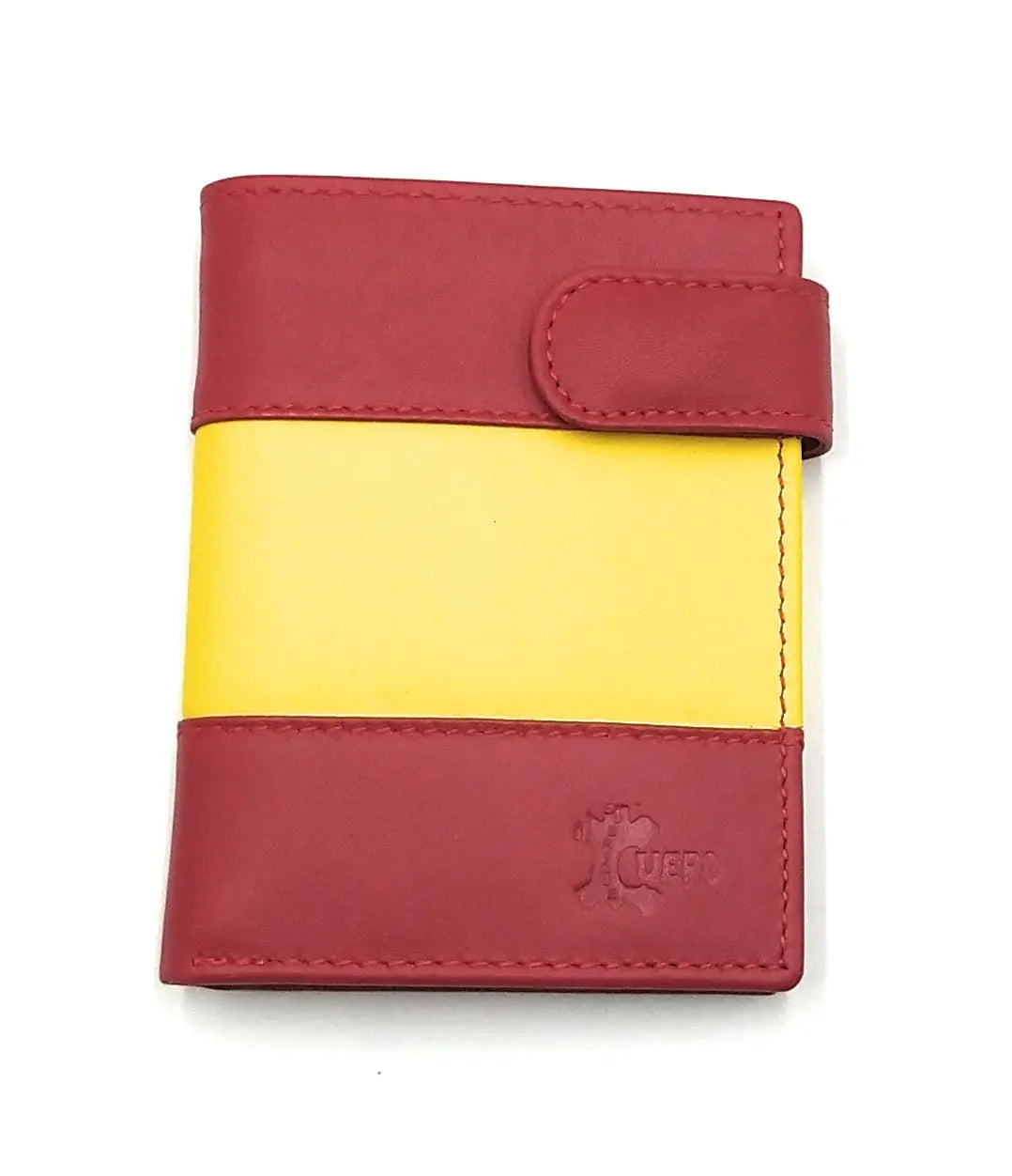 Comprar Cartera caballero piel Ubrique vertical bandera España Bandera España La Flamenca de Borgoña Patricia Muñoz VOX