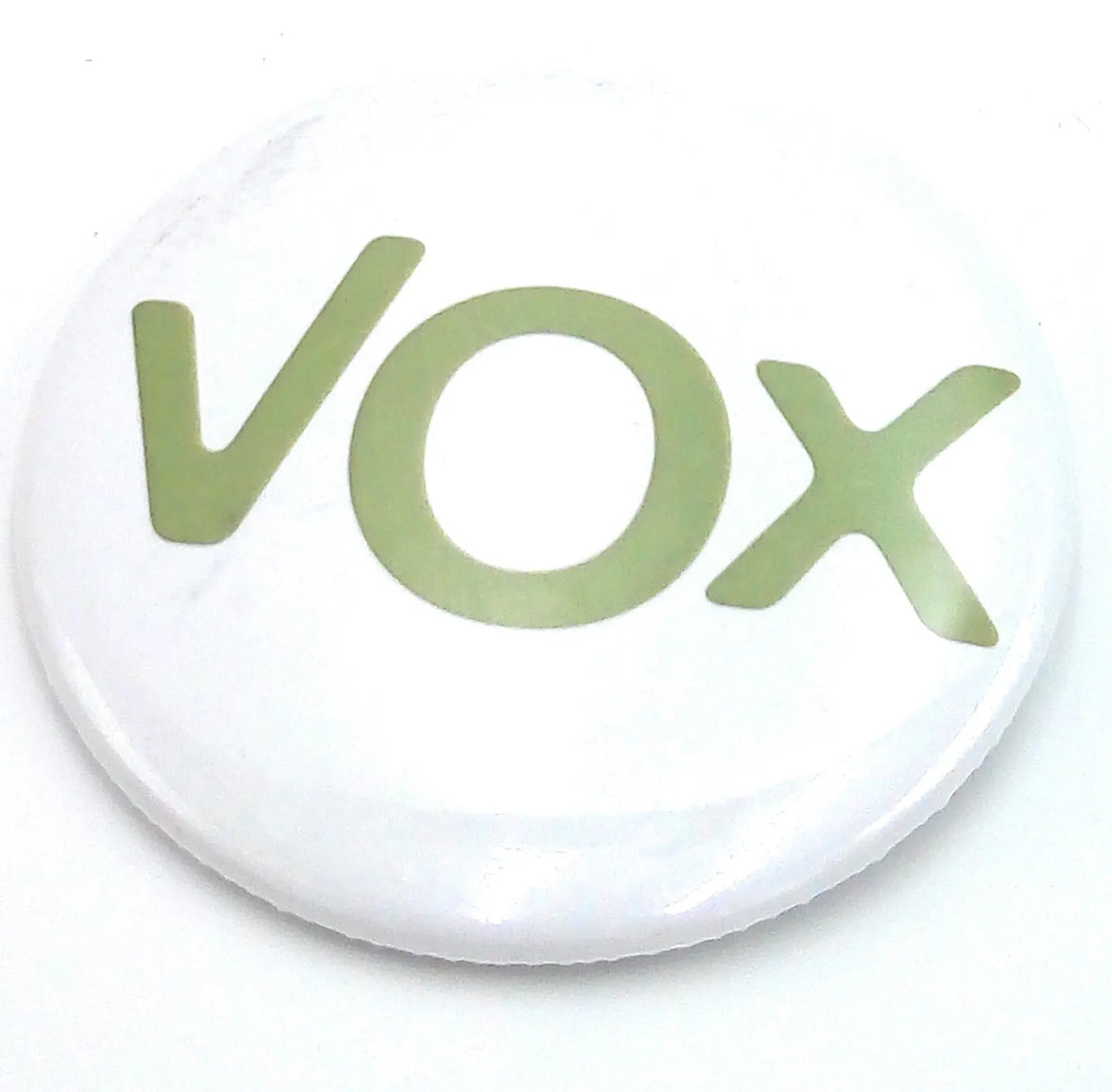 Comprar Chapa VOX pequeña Bandera España La Flamenca de Borgoña Patricia Muñoz VOX