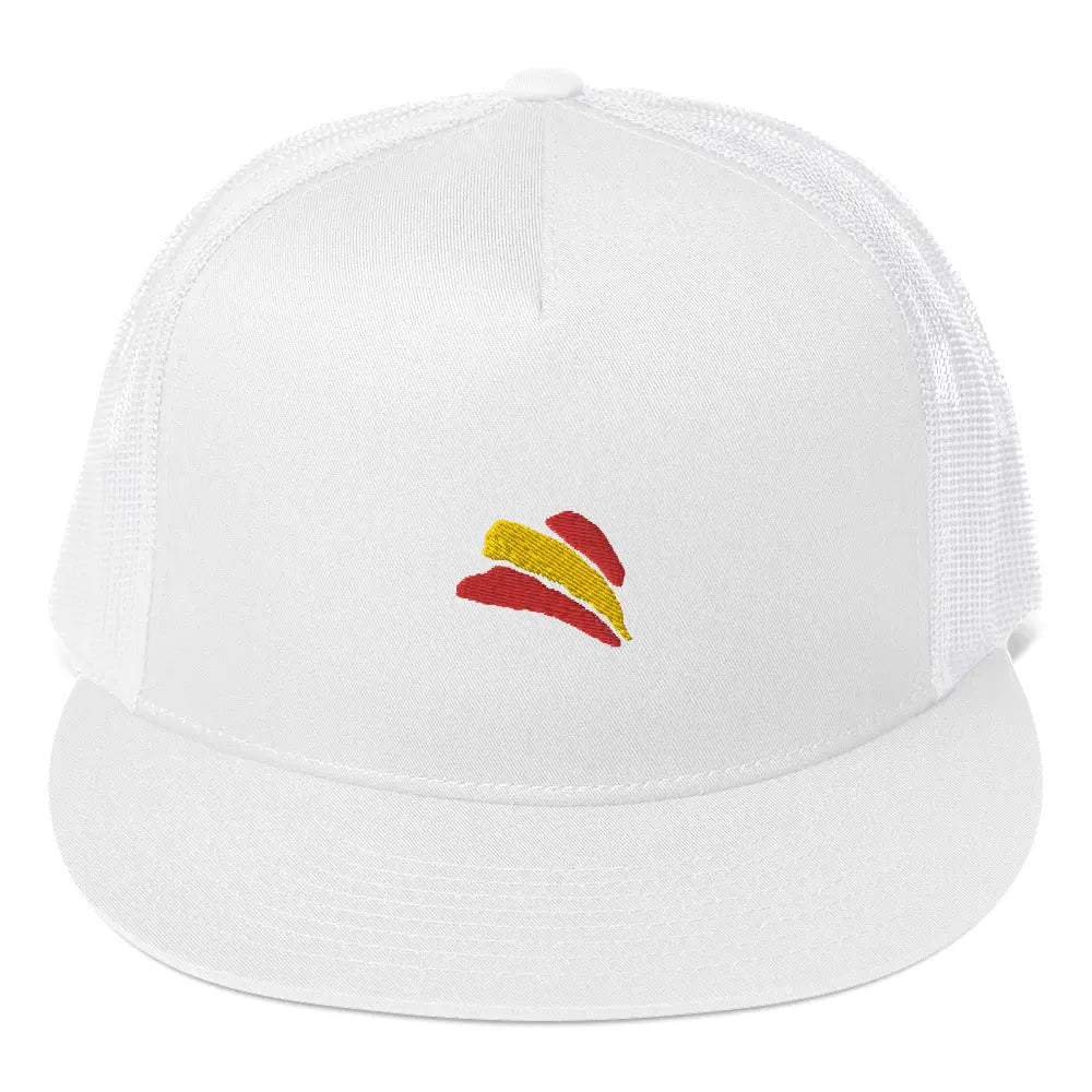 Comprar Gorra Bandera España bordada trucker Bandera España La Flamenca de Borgoña Patricia Muñoz VOX