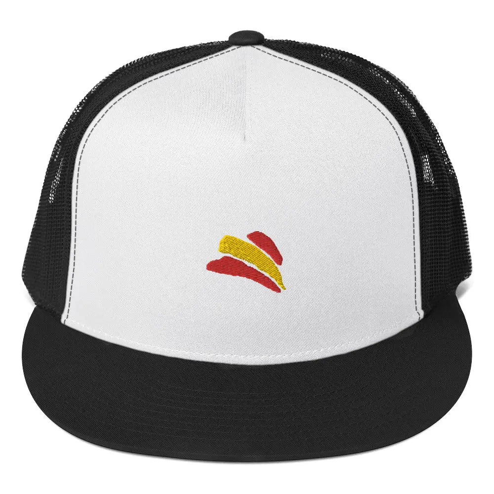 Comprar Gorra Bandera España bordada trucker Bandera España La Flamenca de Borgoña Patricia Muñoz VOX