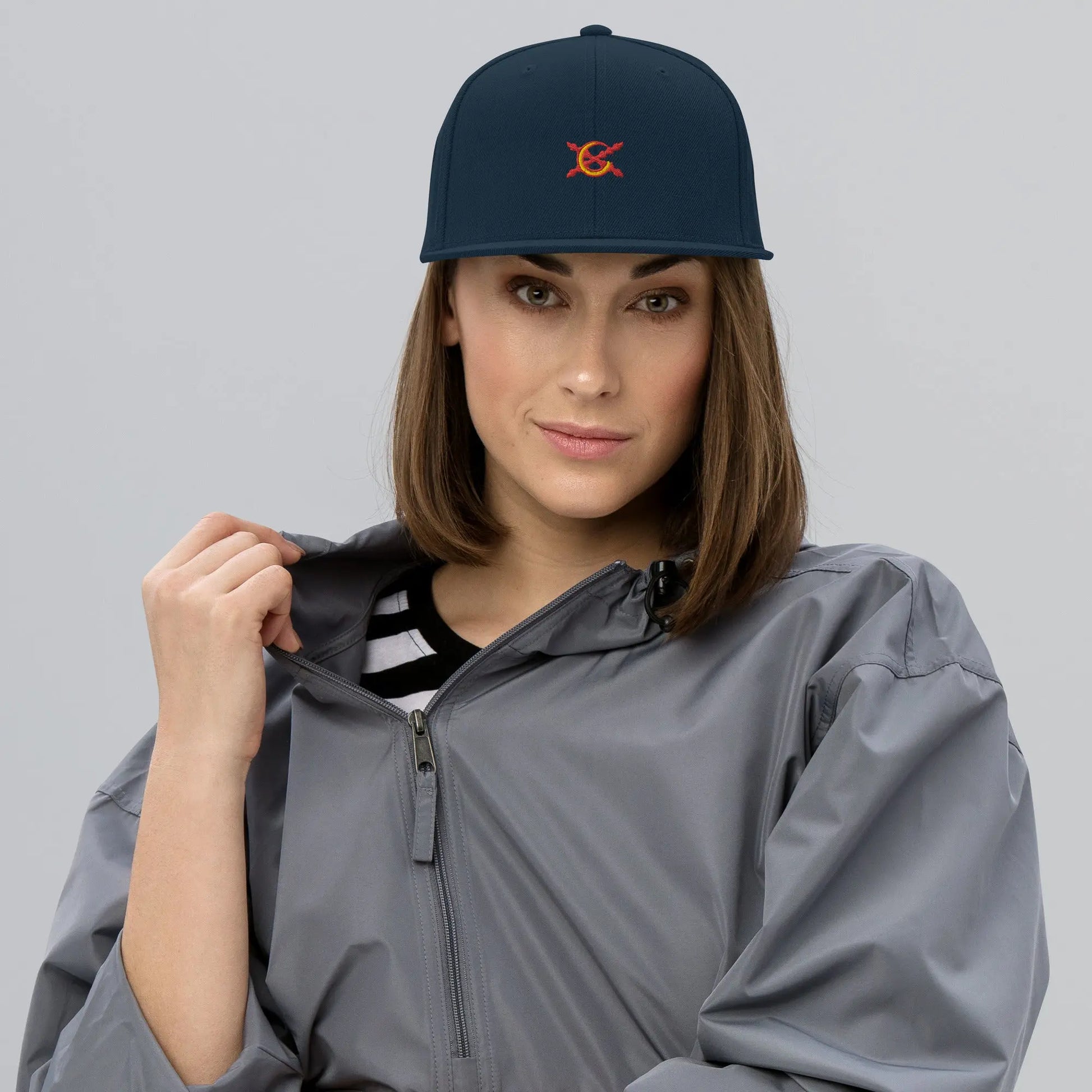 Comprar Gorra de España con Cruz de Borgoña snapback Bandera España La Flamenca de Borgoña Patricia Muñoz VOX