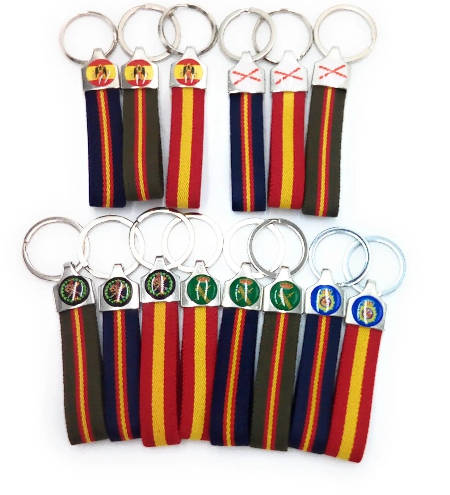 Comprar Llavero Legión Bandera España lona azul Bandera España La Flamenca de Borgoña Patricia Muñoz VOX