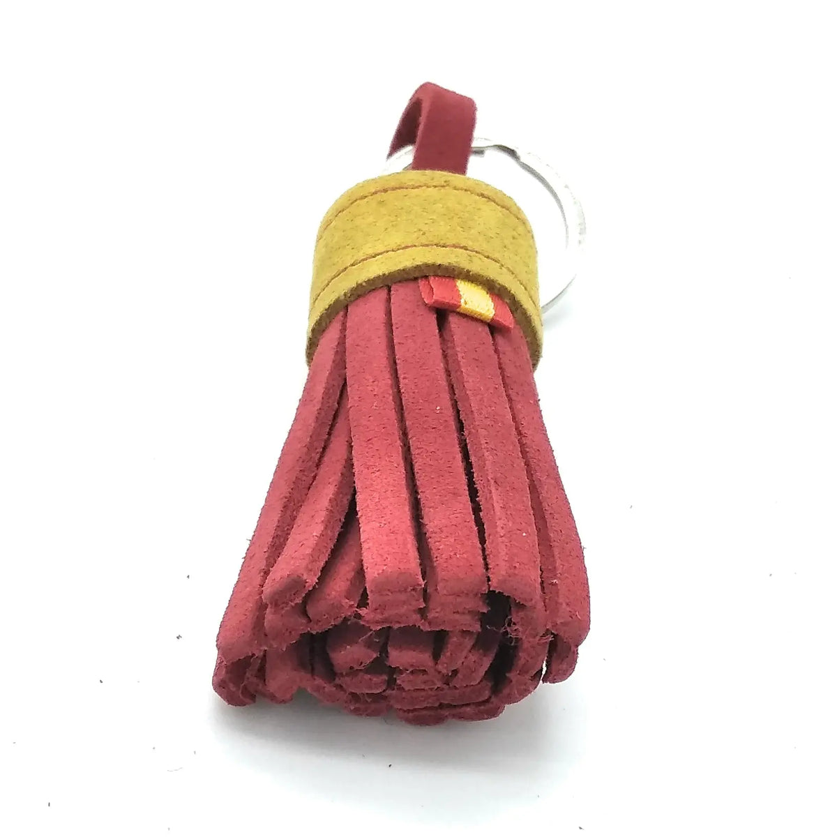 Comprar Llavero serraje rosa bandera España Bandera España La Flamenca de Borgoña Patricia Muñoz VOX
