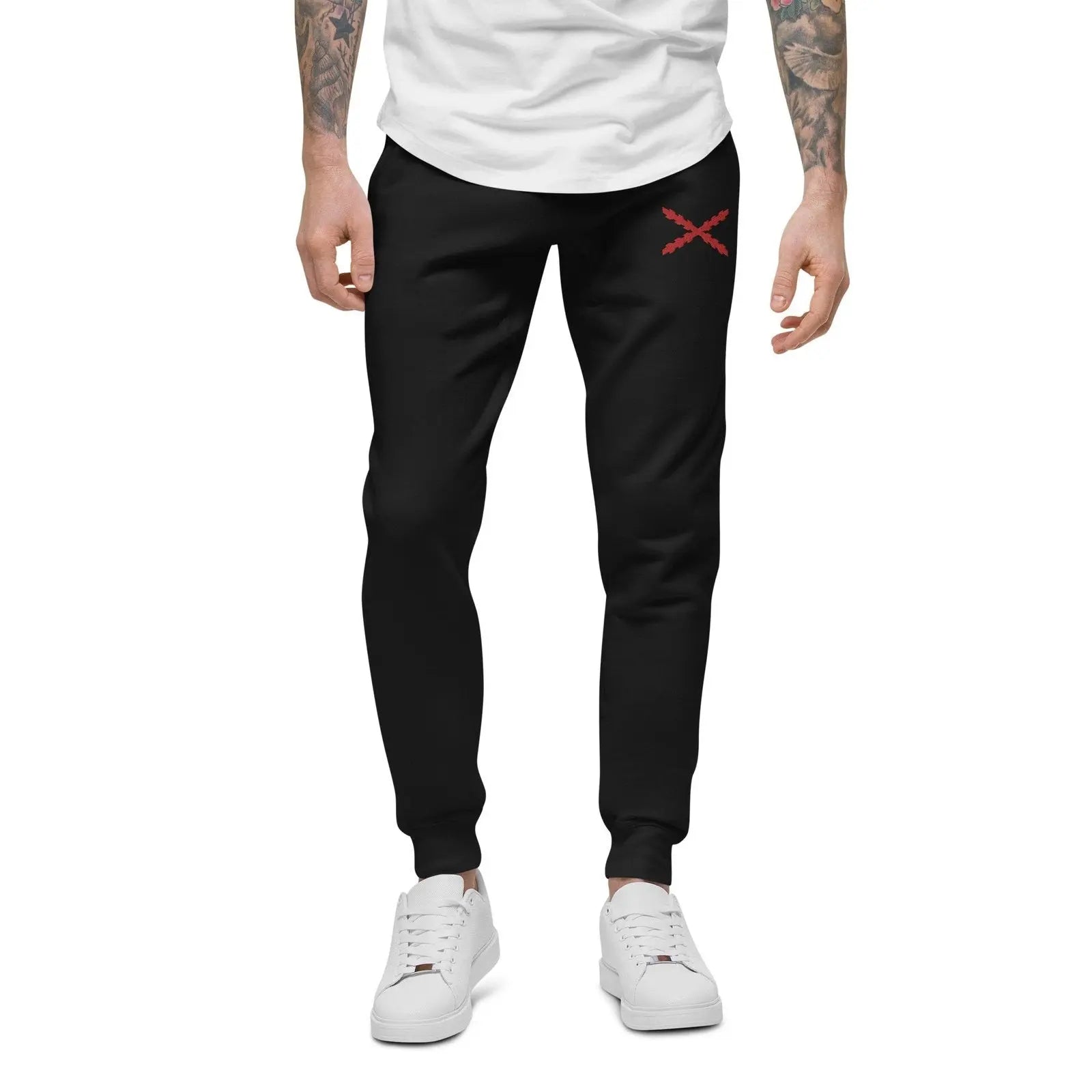 Comprar Pantalón de chándal Cruz de Borgoña unisex Bandera España La Flamenca de Borgoña Patricia Muñoz VOX