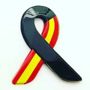 Comprar Pin lazo crespón con bandera España Bandera España La Flamenca de Borgoña Patricia Muñoz VOX