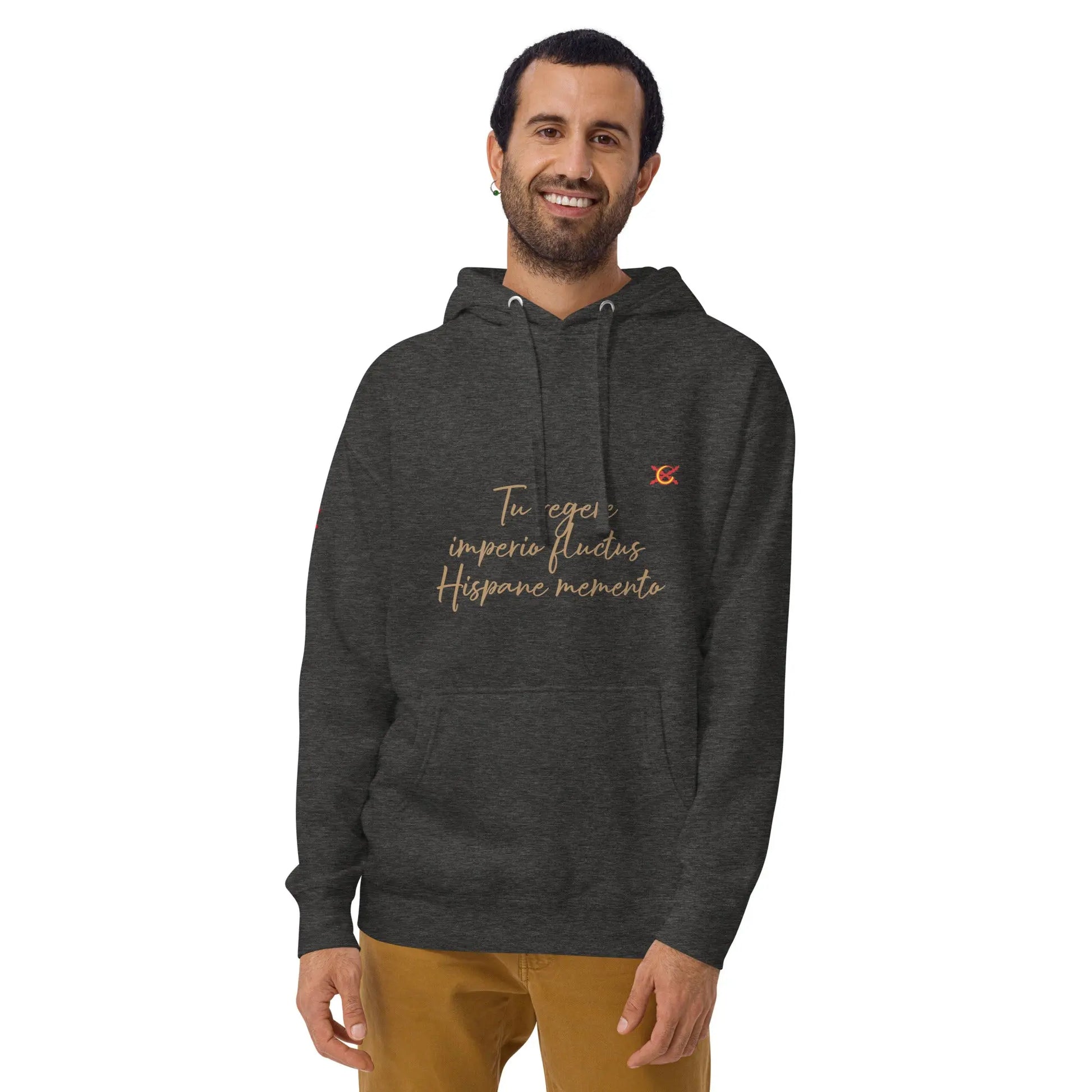 Comprar Sudadera Aspa de Borgoña capucha unisex Bandera España La Flamenca de Borgoña Patricia Muñoz VOX