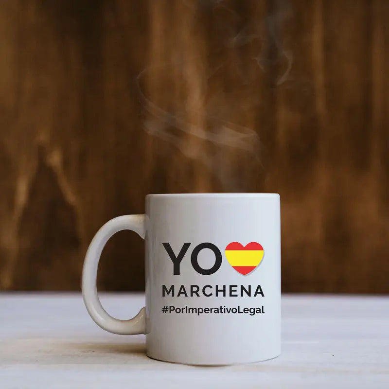 Comprar Taza Marchena Su pregunta es Impertinente Bandera España La Flamenca de Borgoña Patricia Muñoz VOX