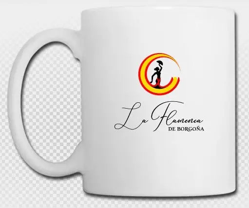 Comprar Taza Mosso en español "La república no existe, idiota" interior tintado Bandera España La Flamenca de Borgoña Patricia Muñoz VOX