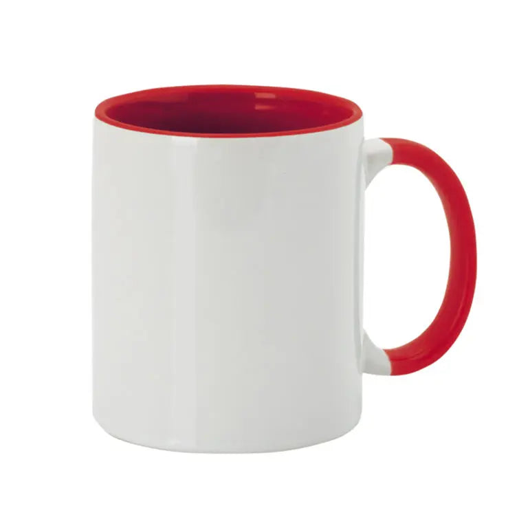 Comprar Taza roja de Alta calidad para sublimar Bandera España La Flamenca de Borgoña Patricia Muñoz VOX