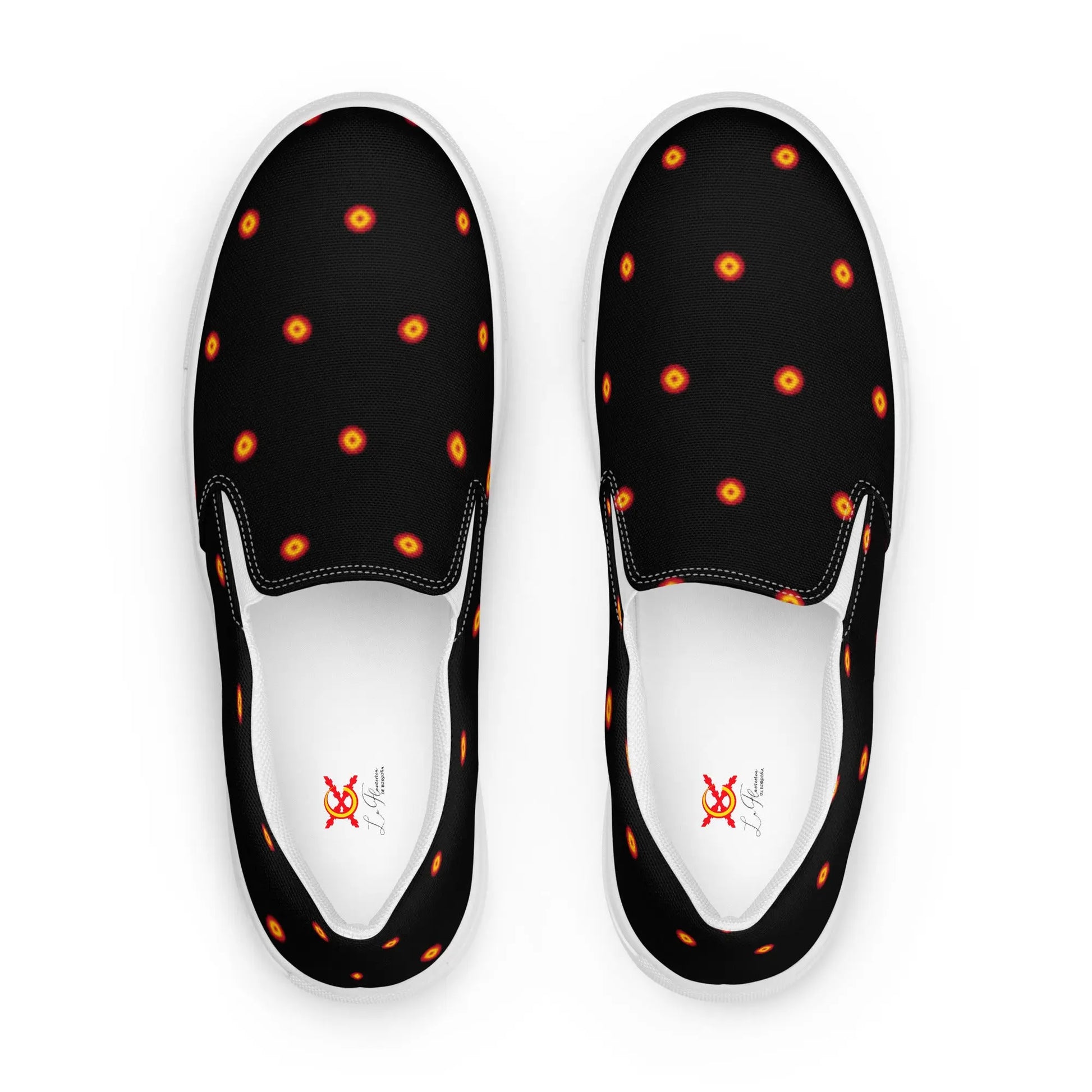 Comprar Zapatillas Escarapela mujer Bandera España La Flamenca de Borgoña Patricia Muñoz VOX