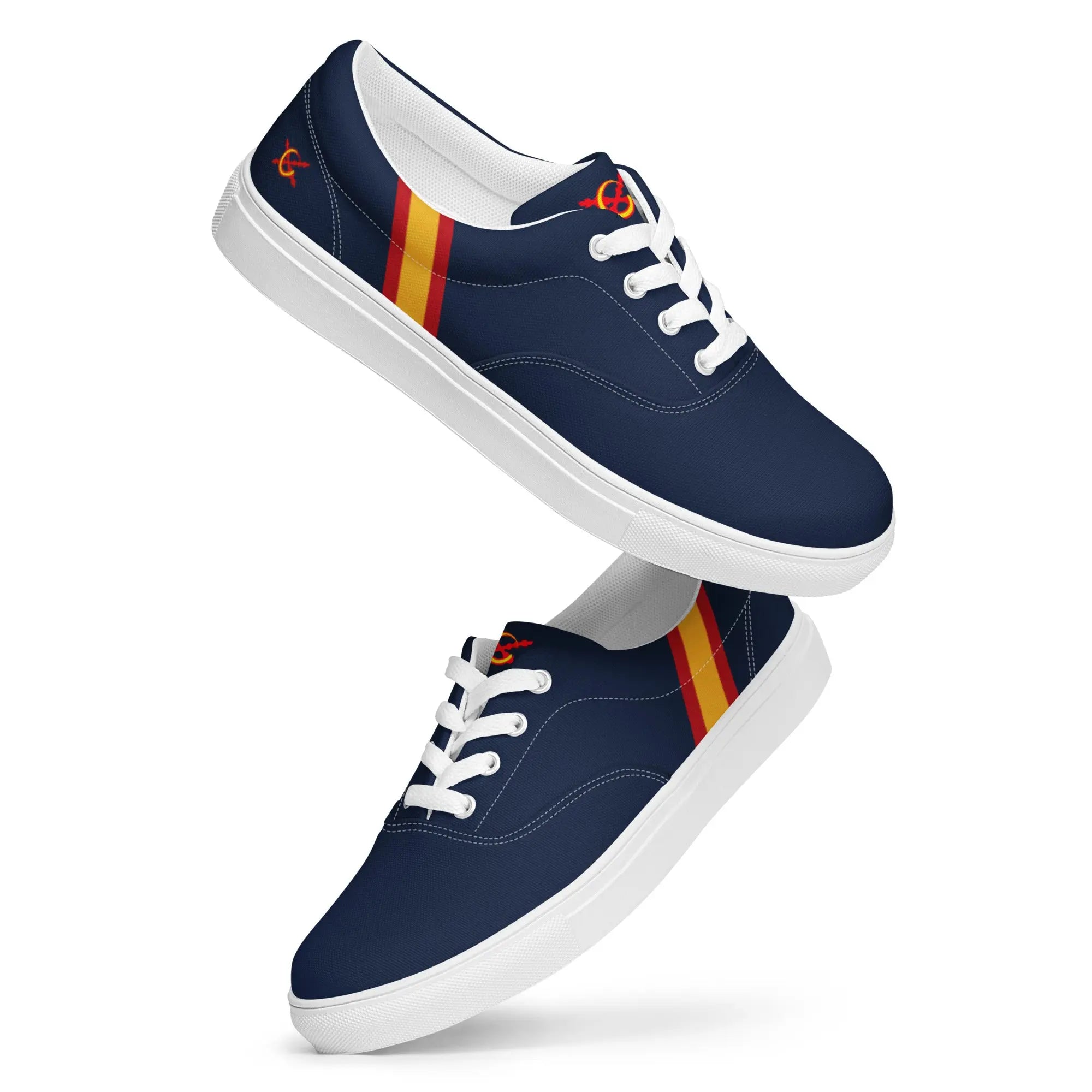 Comprar Zapatillas España marino hombre Bandera España La Flamenca de Borgoña Patricia Muñoz VOX