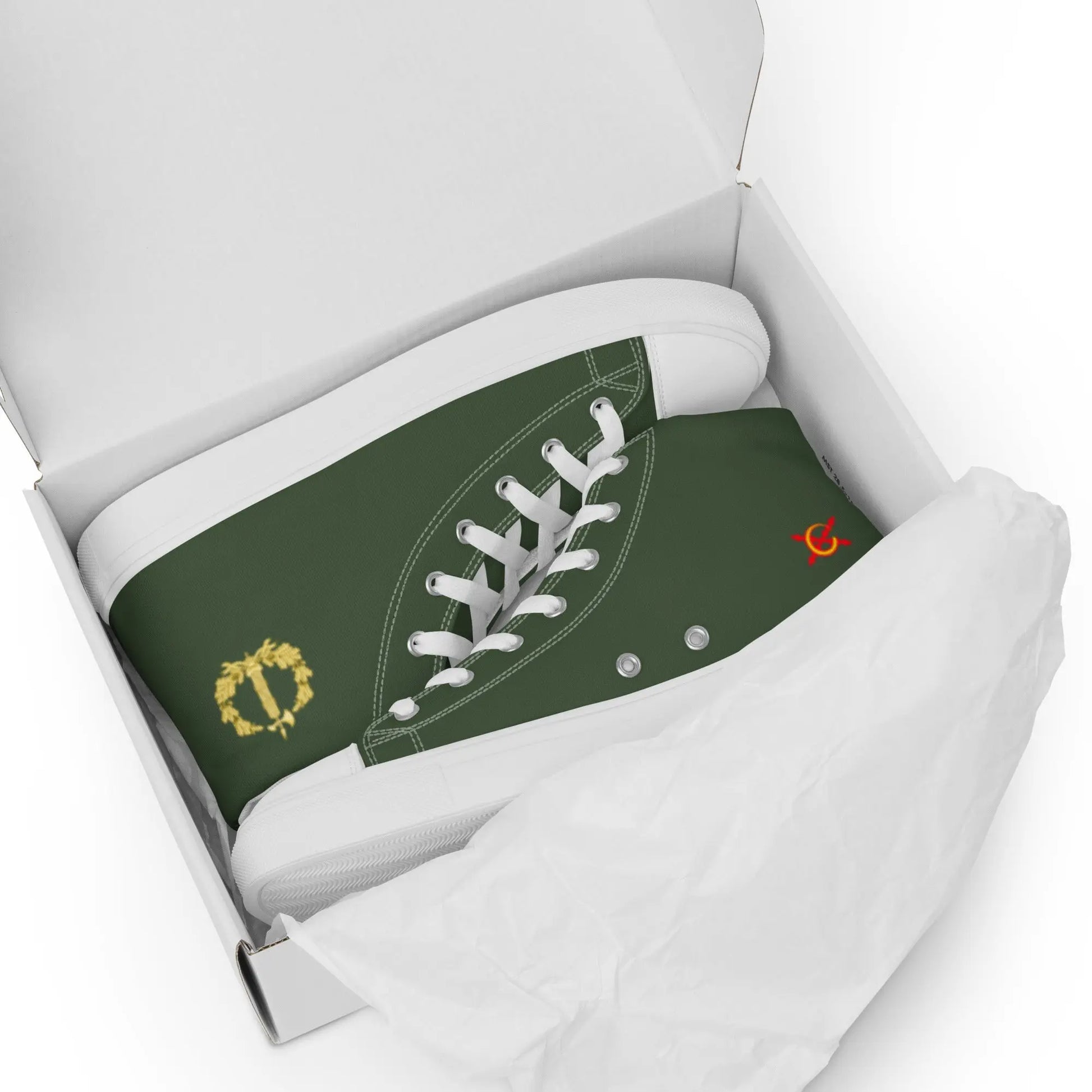 Comprar Zapatillas Cuerpo Jurídico Militar caña alta Mujer Bandera España La Flamenca de Borgoña Patricia Muñoz VOX