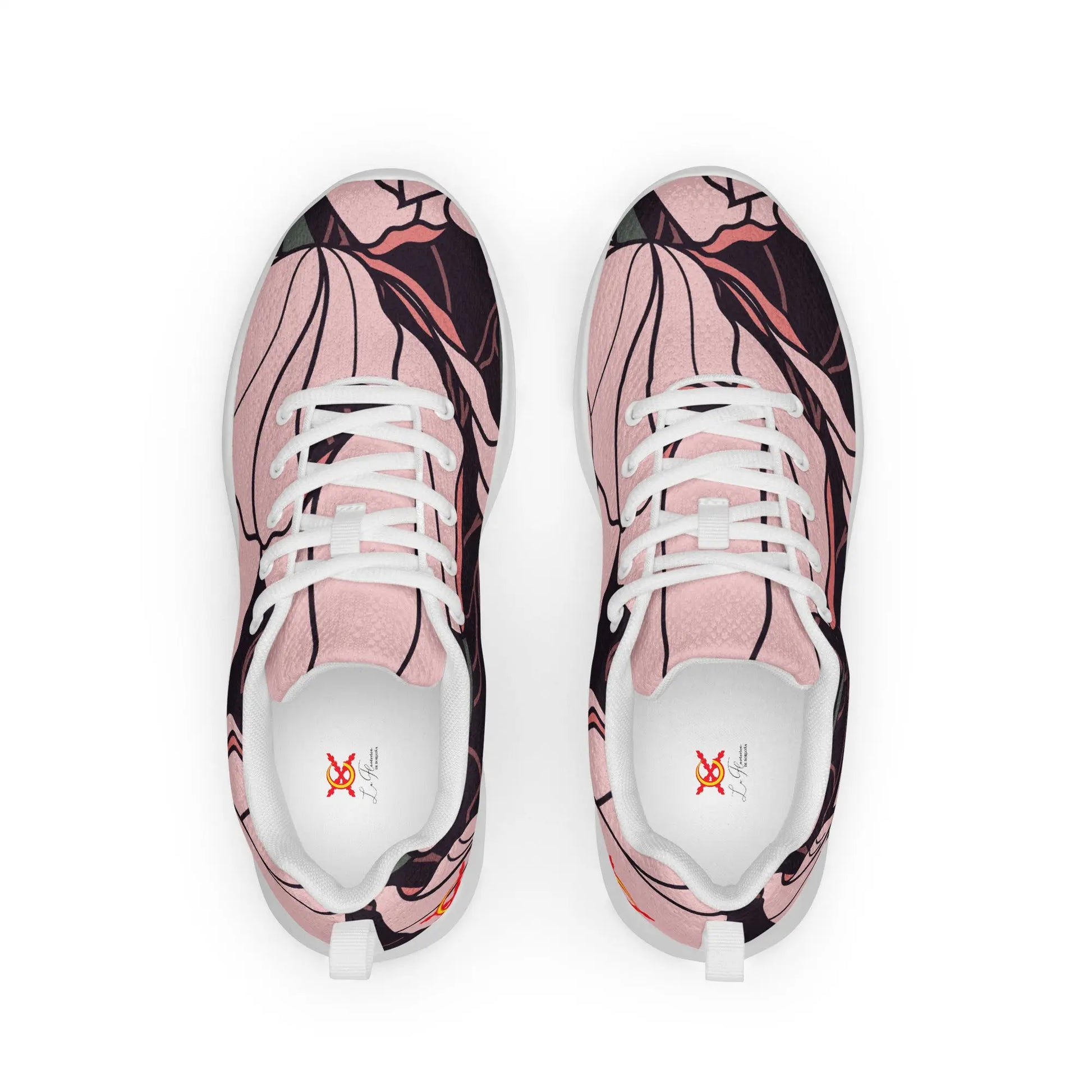 Comprar Zapatillas deporte Floral para mujer Bandera España La Flamenca de Borgoña Patricia Muñoz VOX