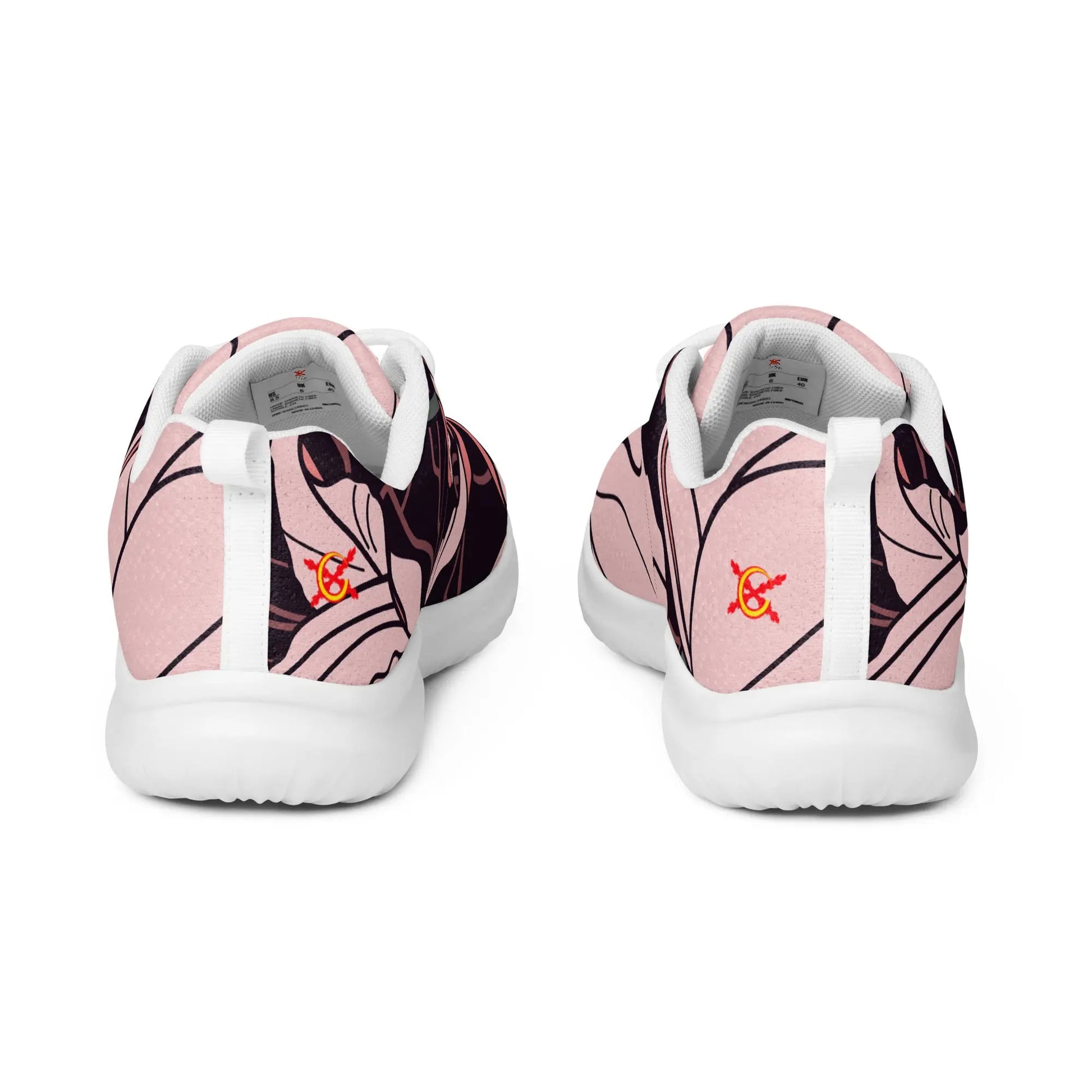 Comprar Zapatillas deporte Floral para mujer Bandera España La Flamenca de Borgoña Patricia Muñoz VOX